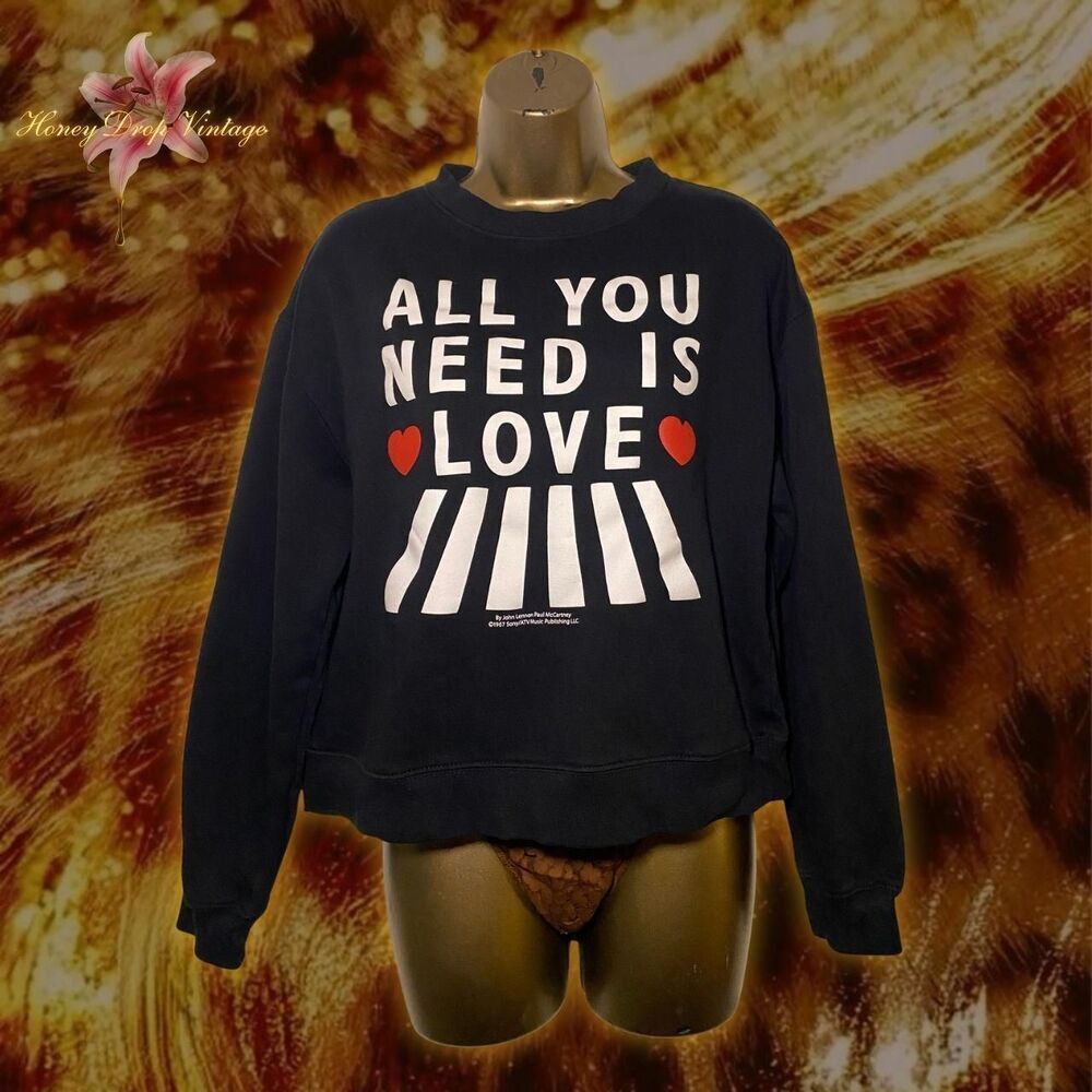 Beatles All You Need Is Love Sweatshirt